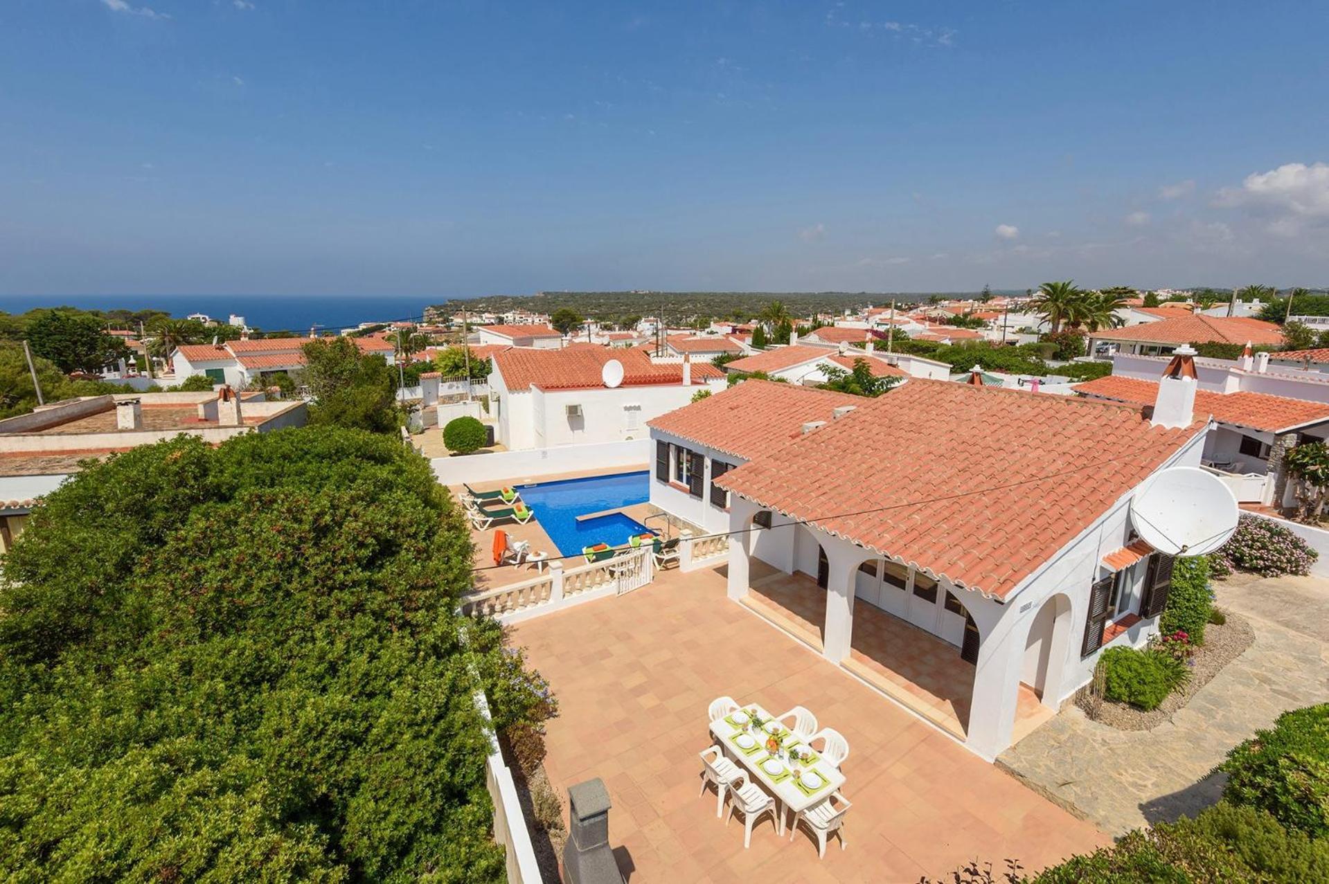 Cala En Porter  Villa Claudia Menorca מראה חיצוני תמונה